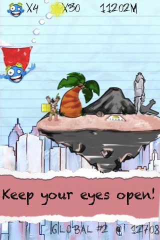 Скриншот из игры Doodle Dive - 5