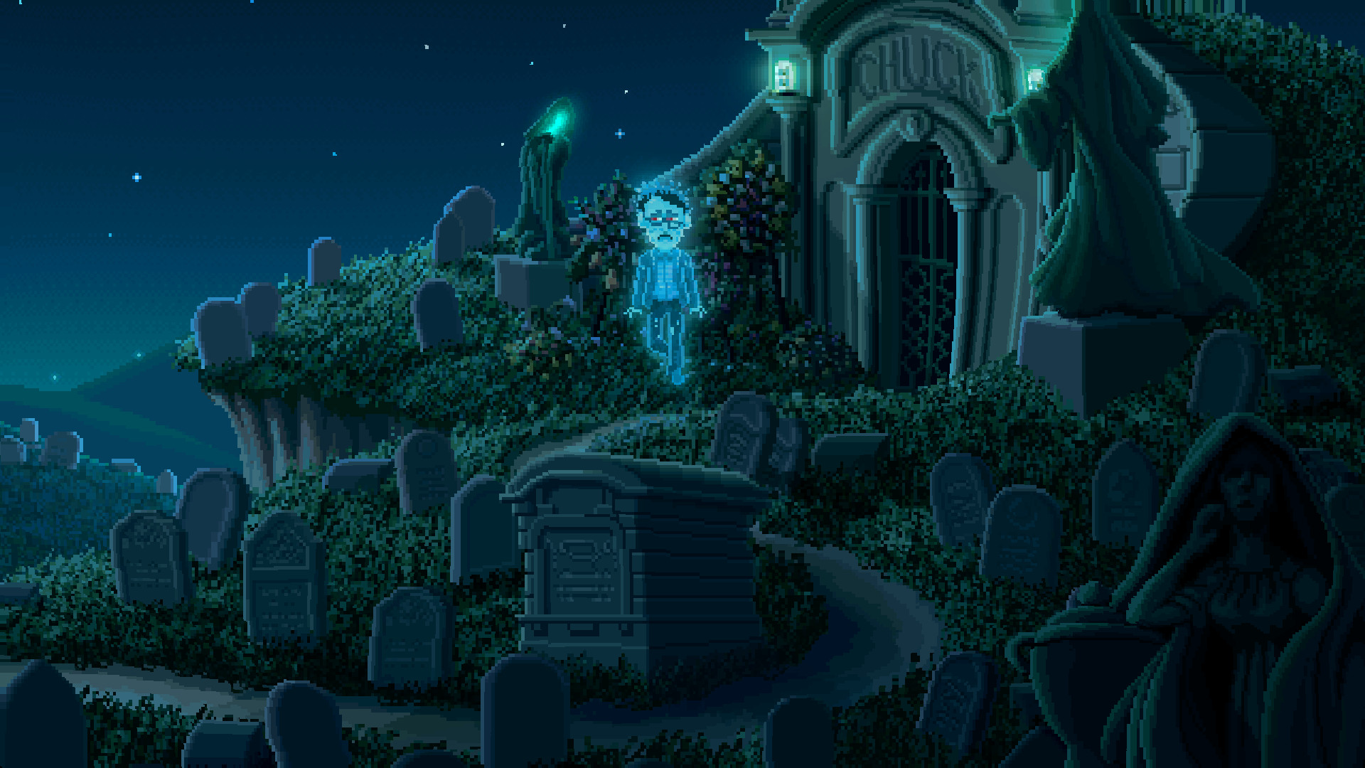 Скриншот из игры Thimbleweed Park - 54