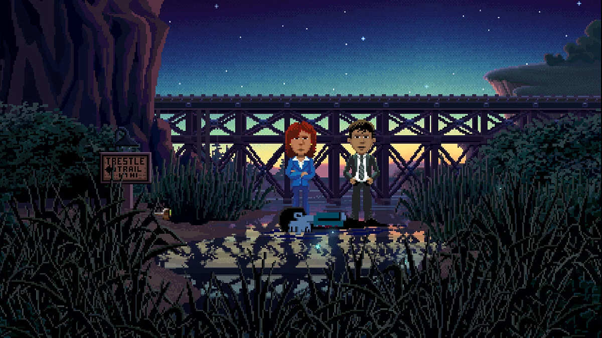 Скриншот из игры Thimbleweed Park - 24