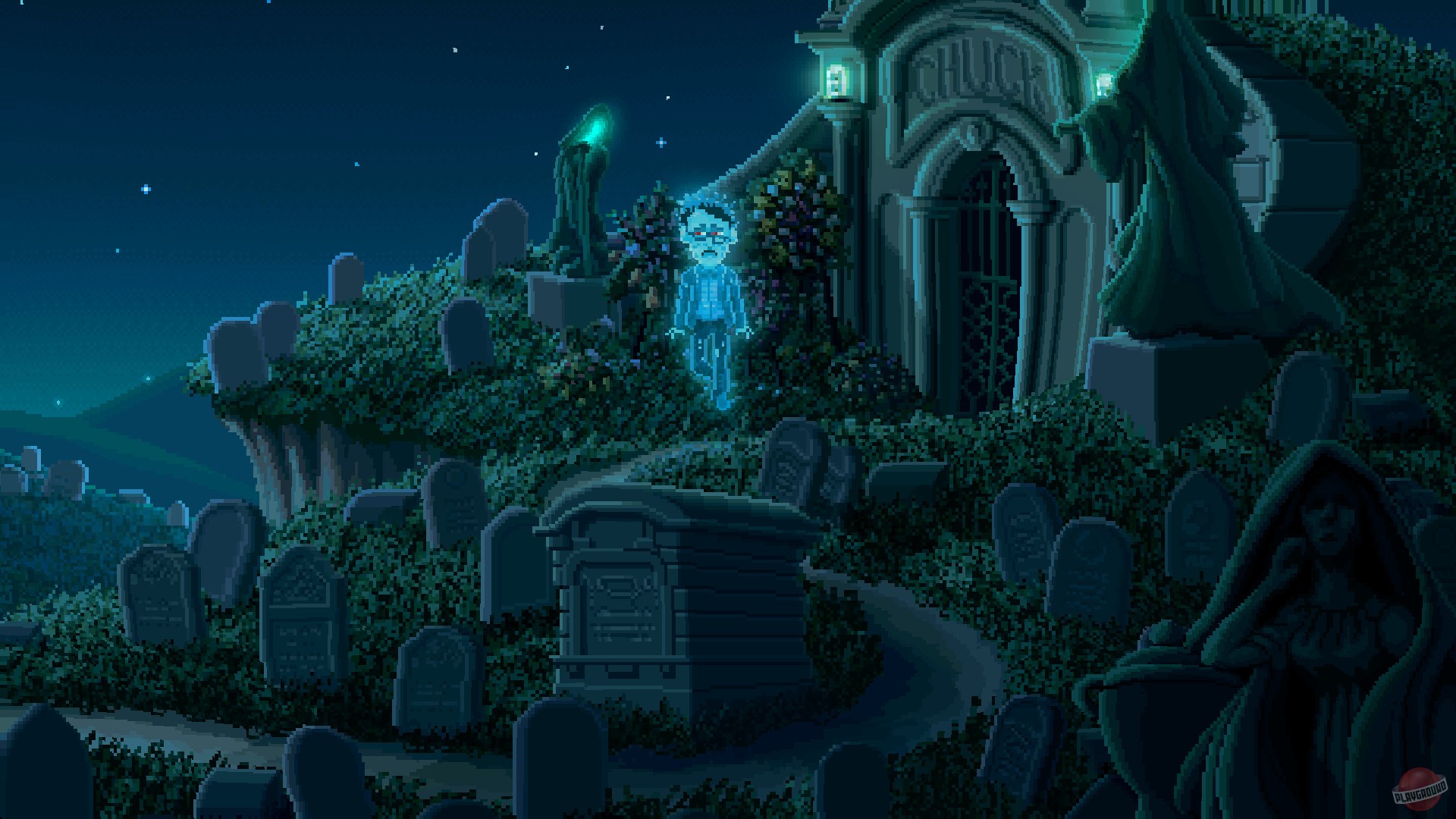 Скриншот из игры Thimbleweed Park - 20