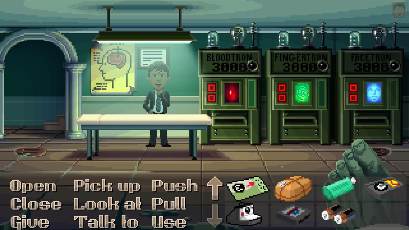 Скриншот из игры Thimbleweed Park - 64