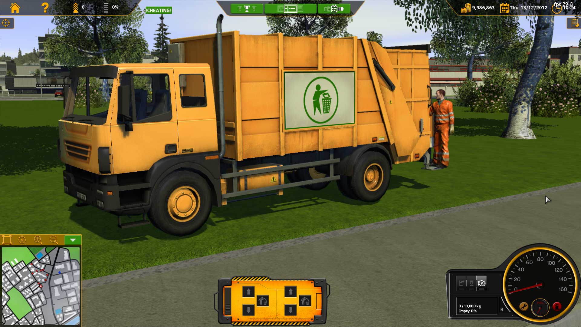 Скриншот из игры Recycle: Garbage Truck Simulator - 1