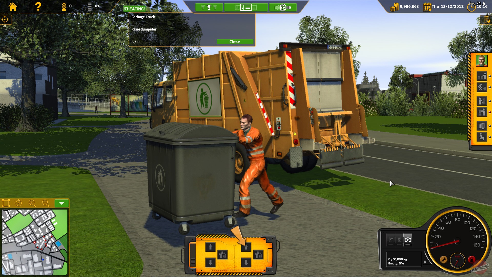 Скриншот из игры Recycle: Garbage Truck Simulator - 10