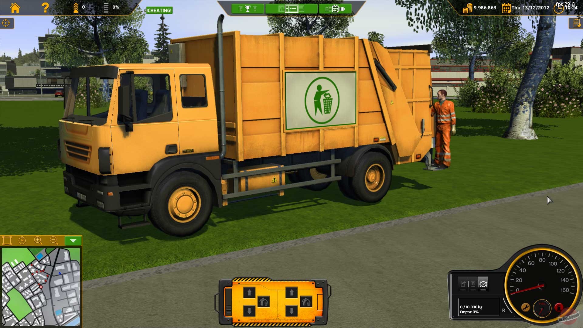 Скриншот из игры Recycle: Garbage Truck Simulator - 2