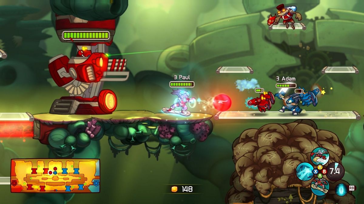 Скриншот из игры Awesomenauts - 90