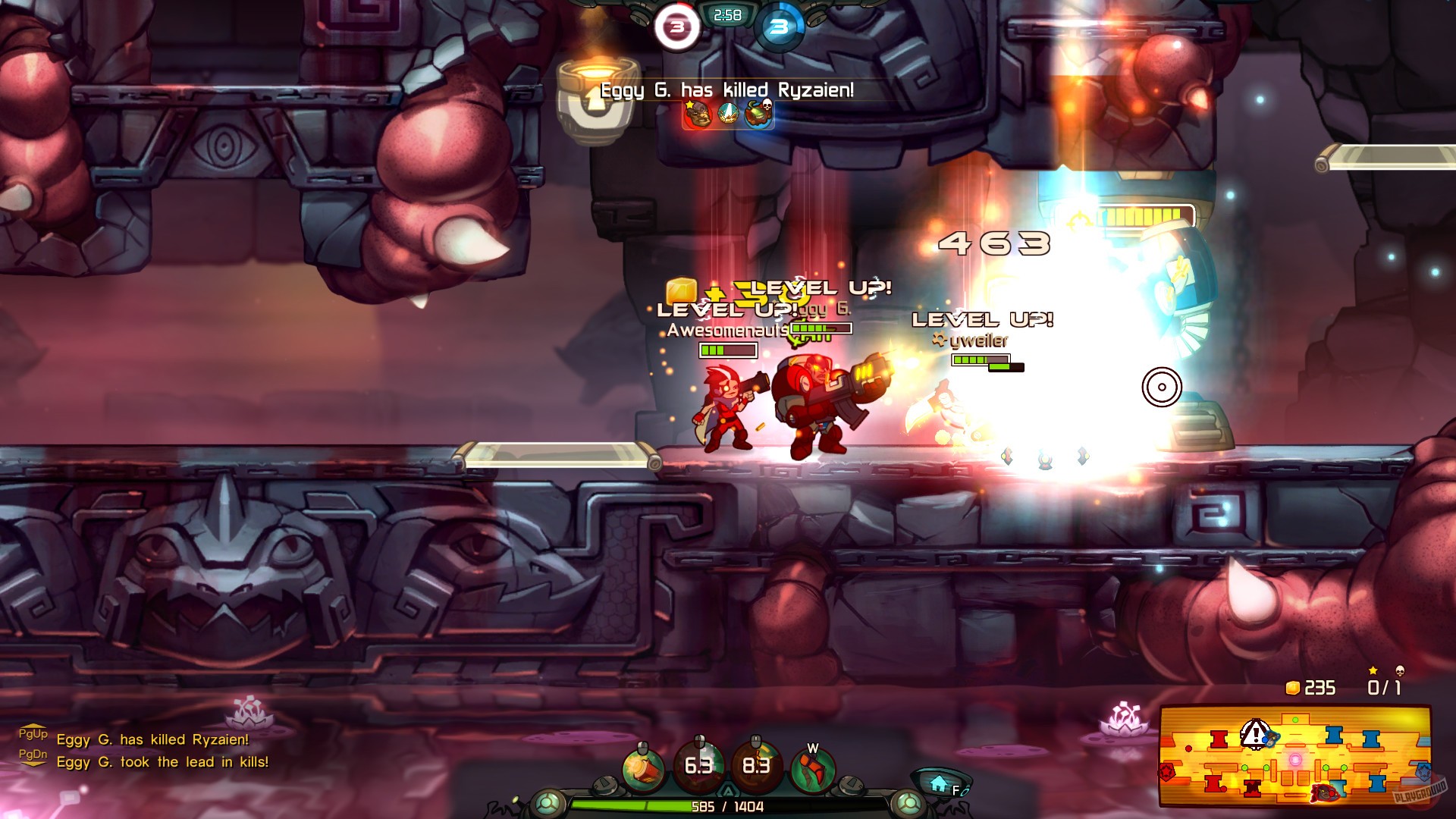 Скриншот из игры Awesomenauts - 106