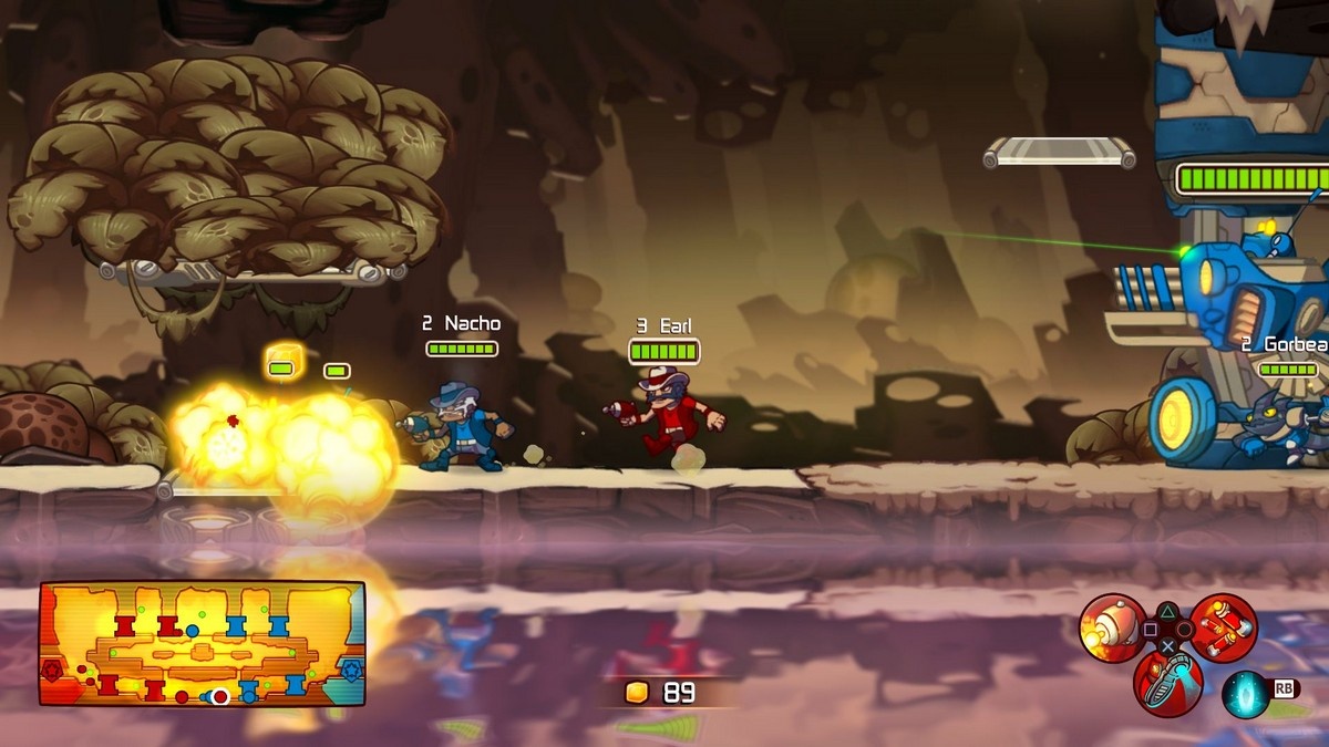 Скриншот из игры Awesomenauts - 176