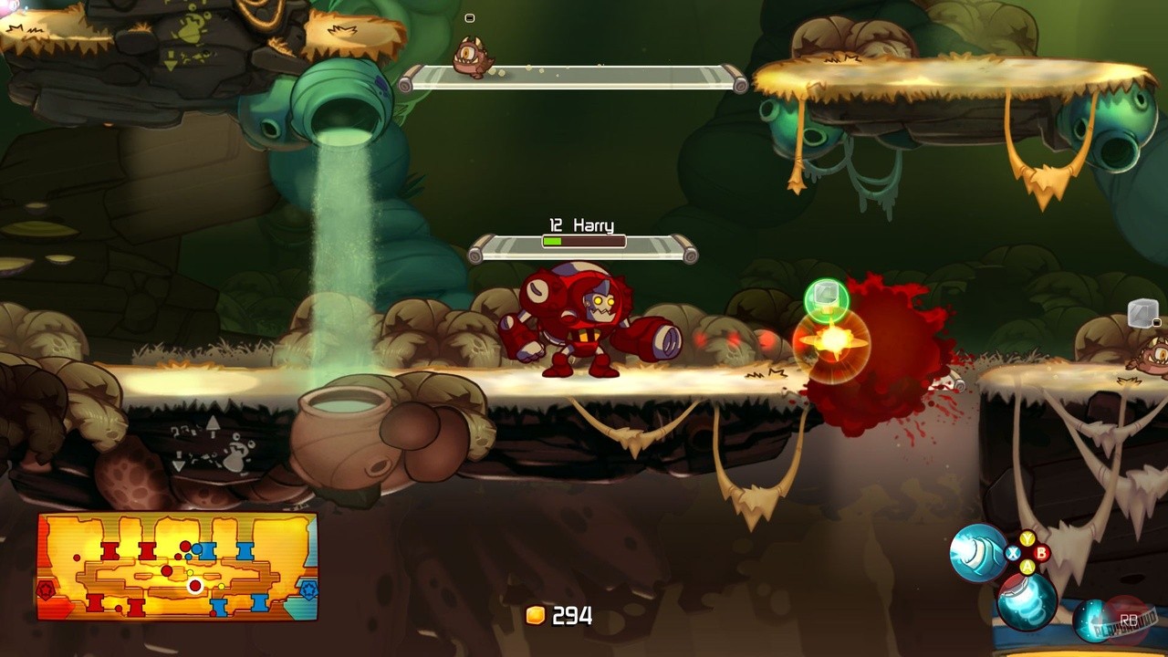 Скриншот из игры Awesomenauts - 30