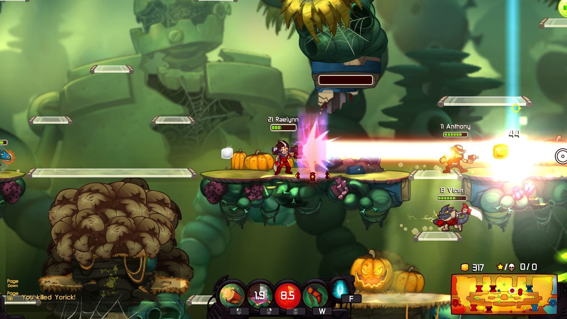 Скриншот из игры Awesomenauts - 177