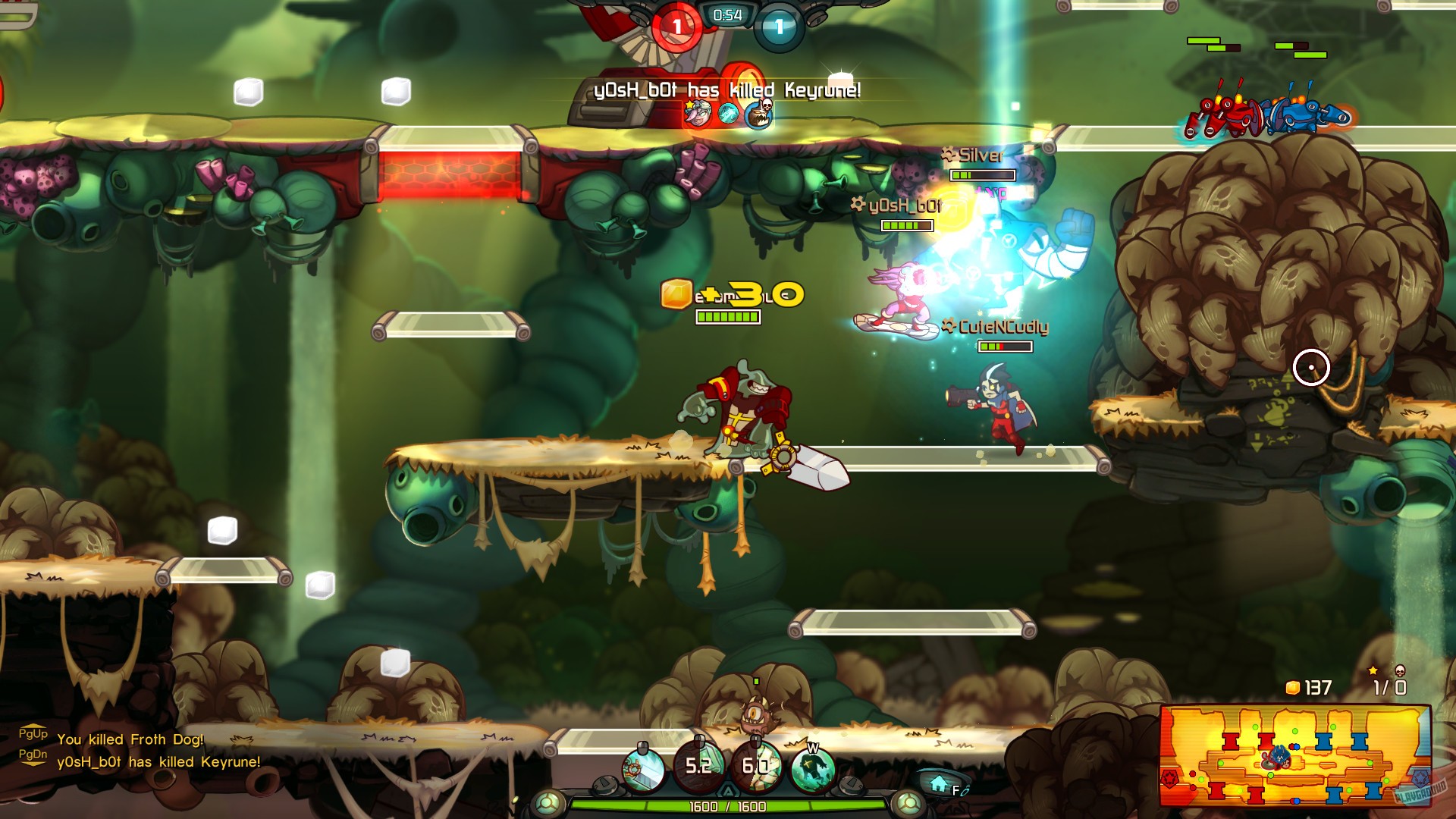 Скриншот из игры Awesomenauts - 71