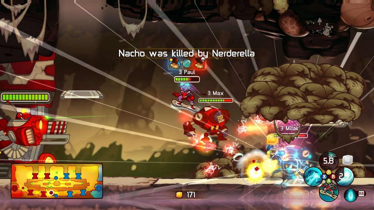 Скриншот из игры Awesomenauts - 16
