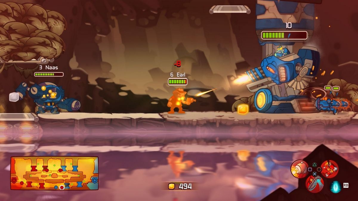 Скриншот из игры Awesomenauts - 107