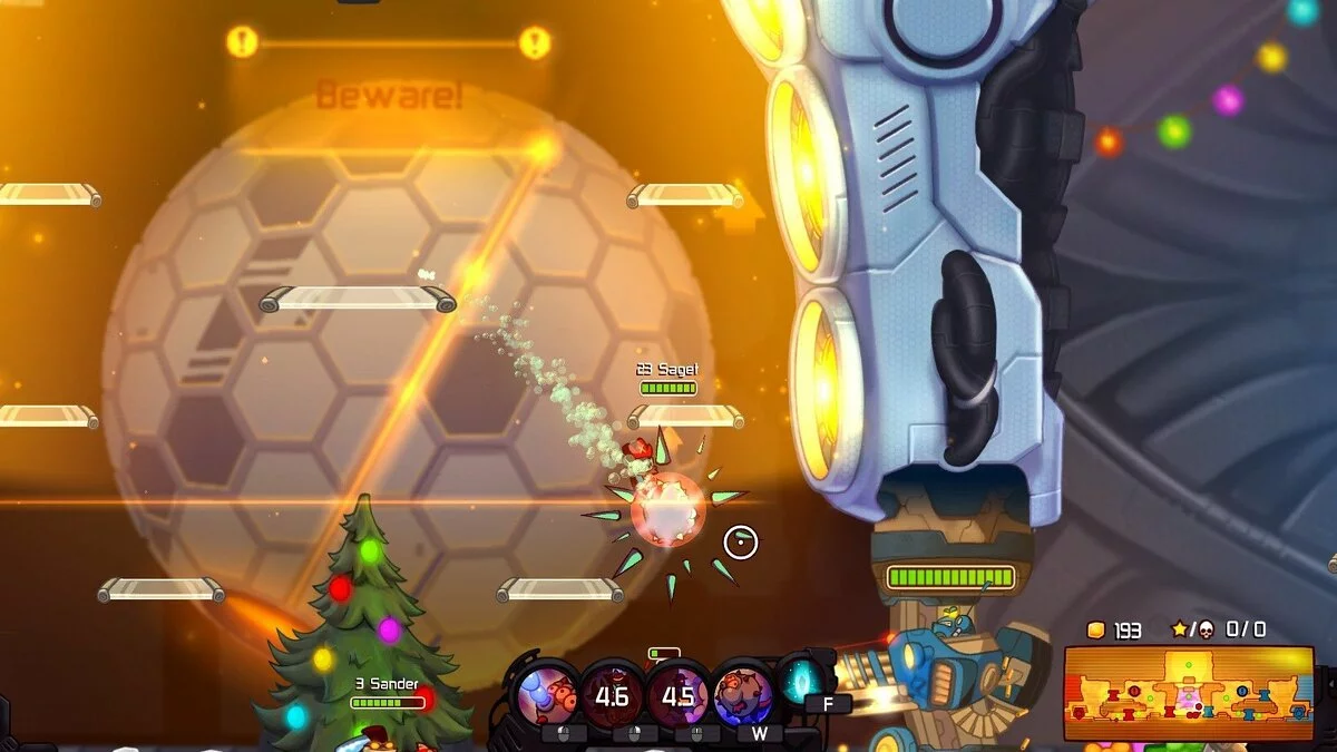 Скриншот из игры Awesomenauts - 18