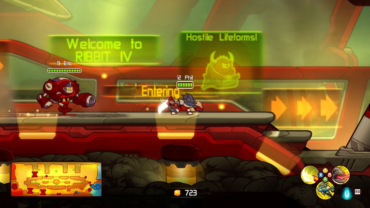 Скриншот из игры Awesomenauts - 102