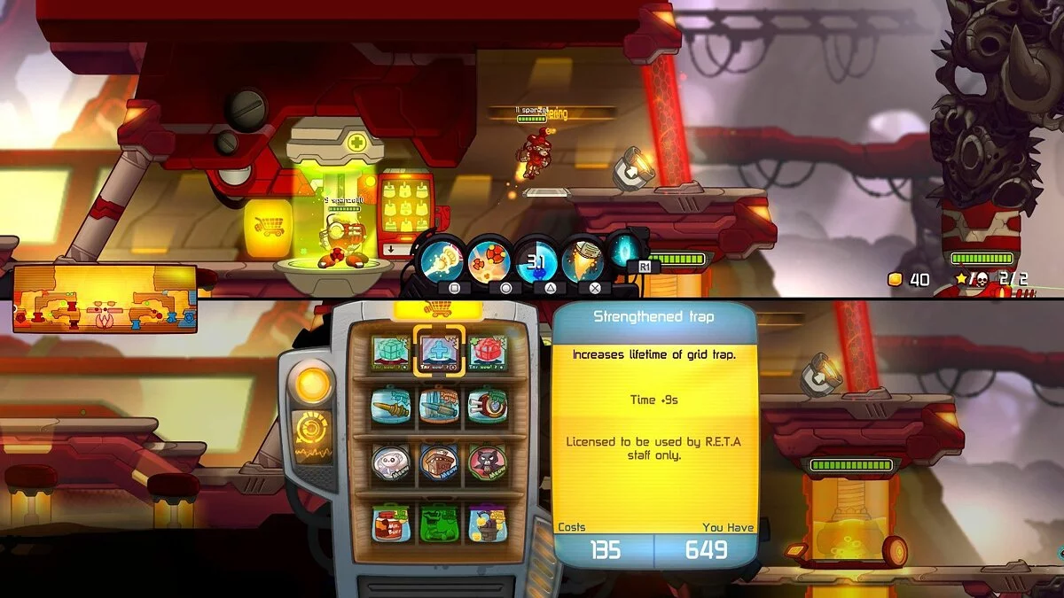 Скриншот из игры Awesomenauts - 14