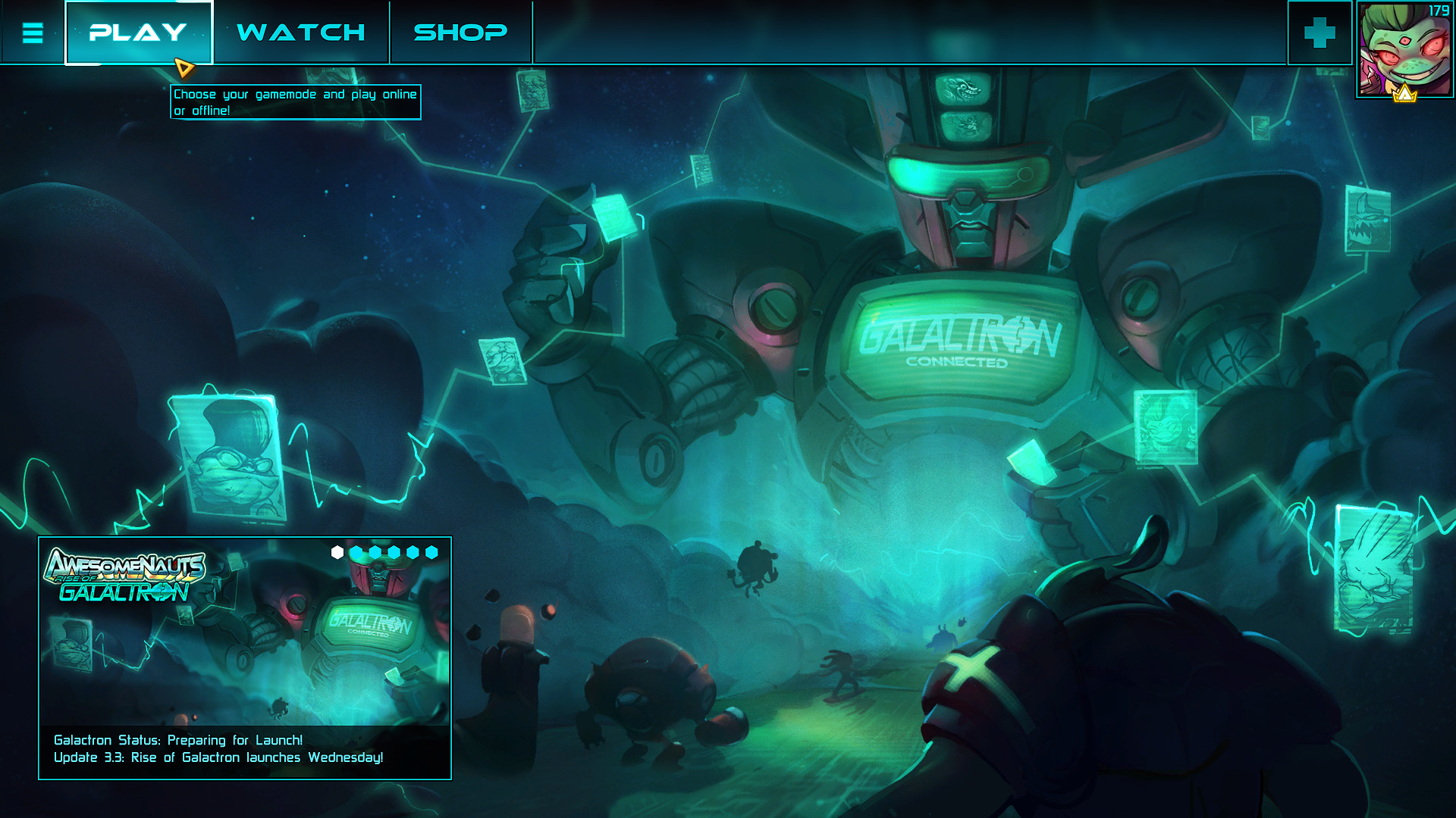 Скриншот из игры Awesomenauts - 134