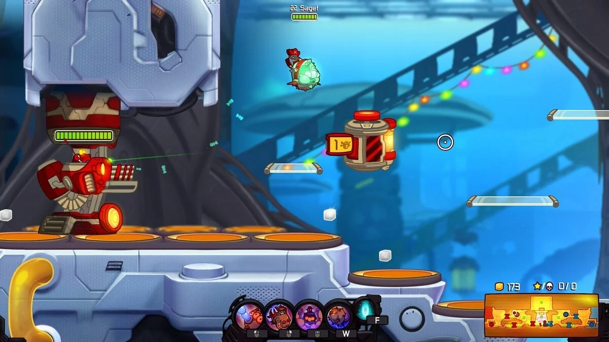 Скриншот из игры Awesomenauts - 11