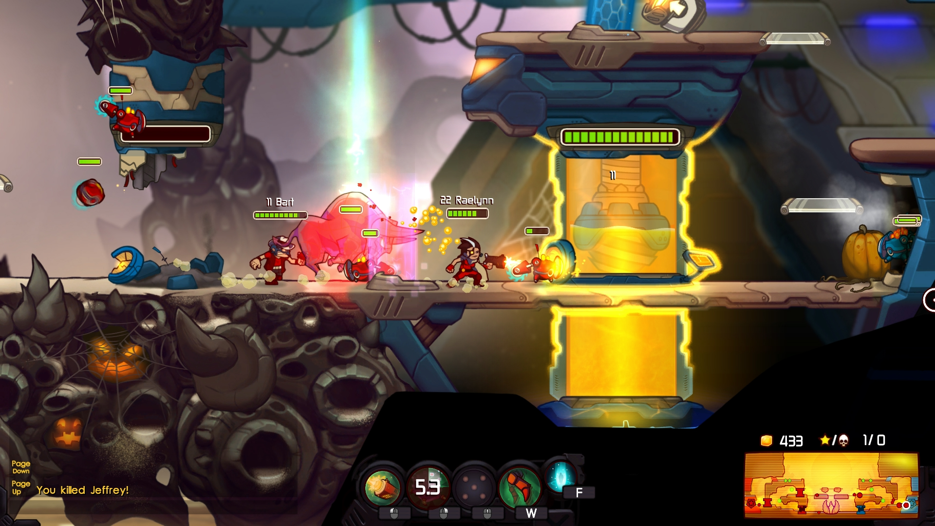 Скриншот из игры Awesomenauts - 63