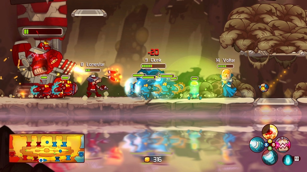 Скриншот из игры Awesomenauts - 110