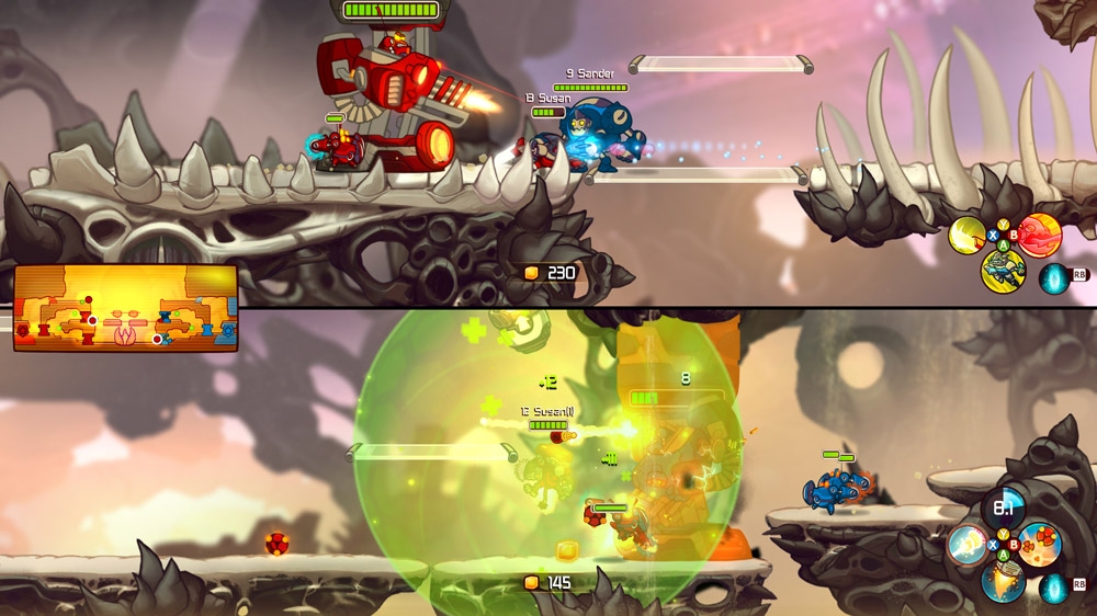 Скриншот из игры Awesomenauts - 41