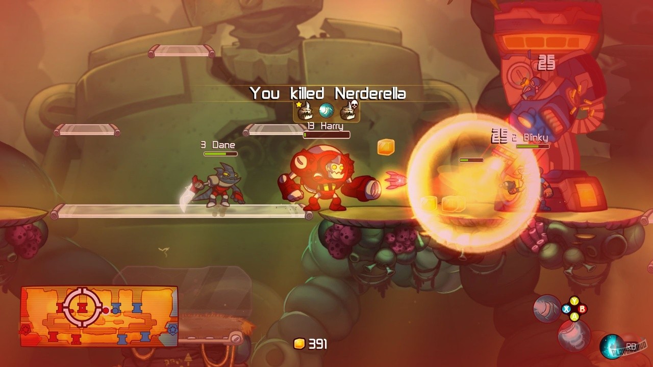 Скриншот из игры Awesomenauts - 93