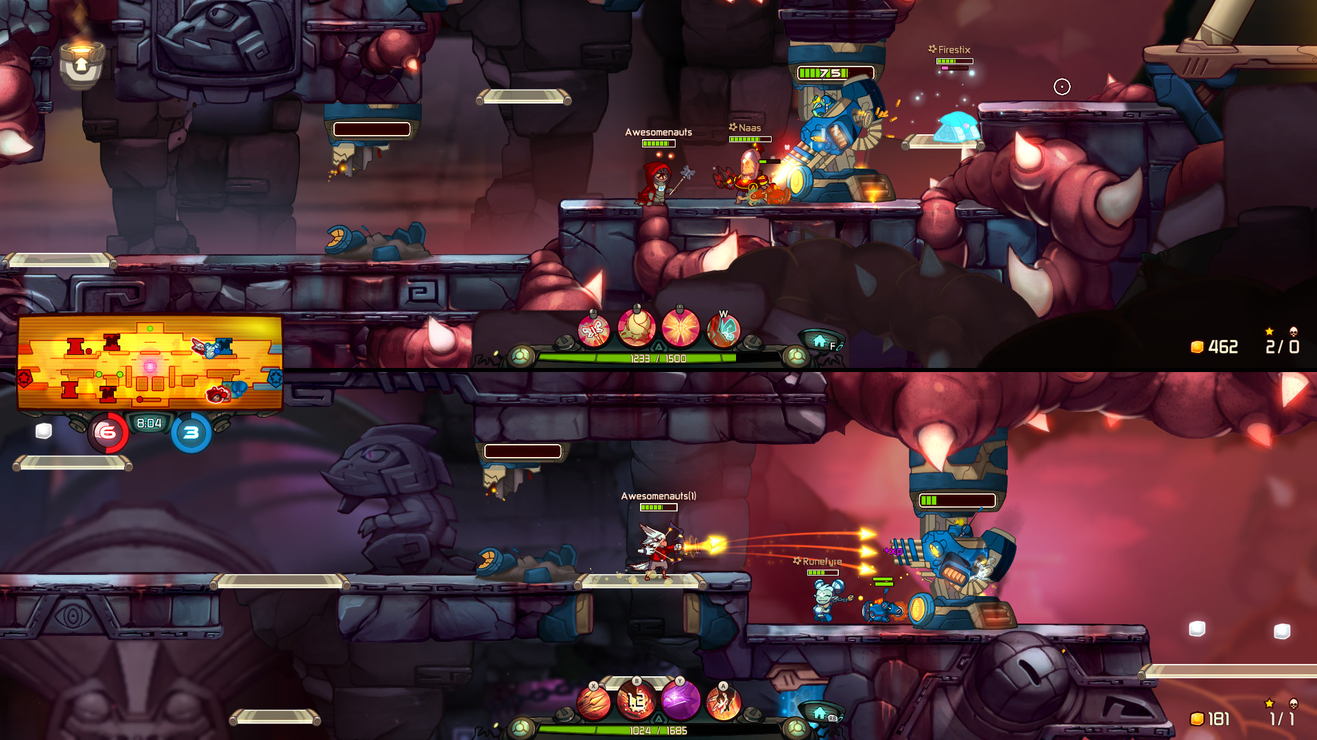 Скриншот из игры Awesomenauts - 91
