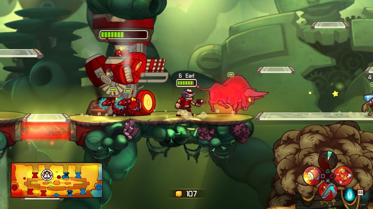 Скриншот из игры Awesomenauts - 158