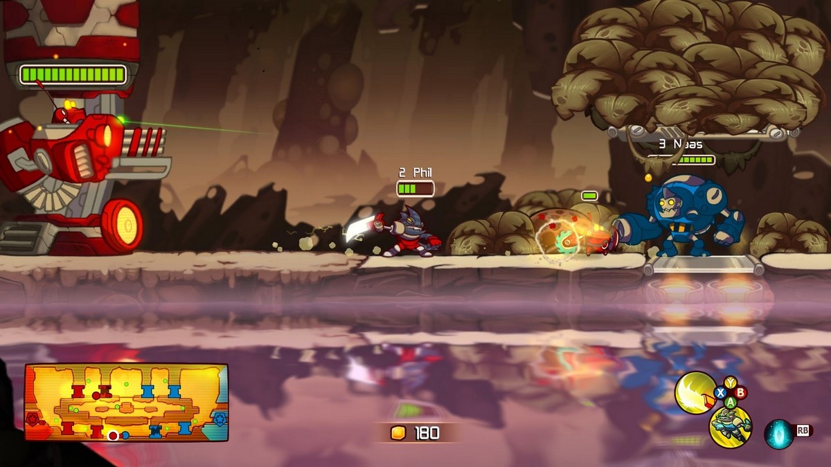Скриншот из игры Awesomenauts - 136