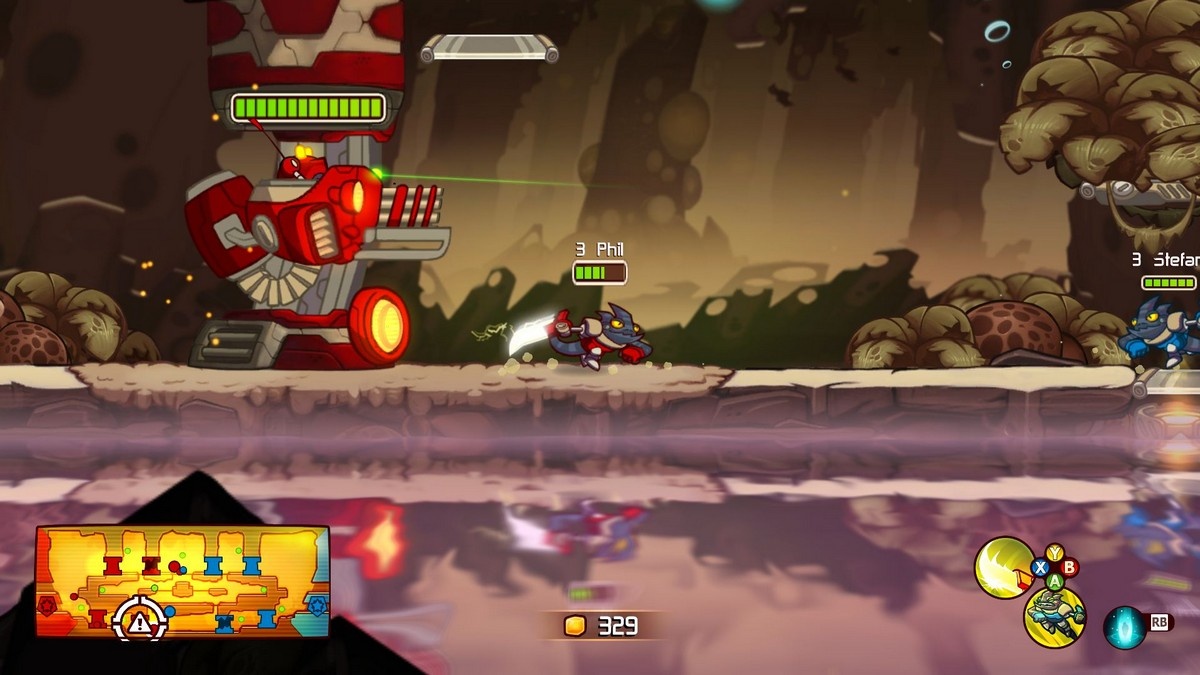 Скриншот из игры Awesomenauts - 65