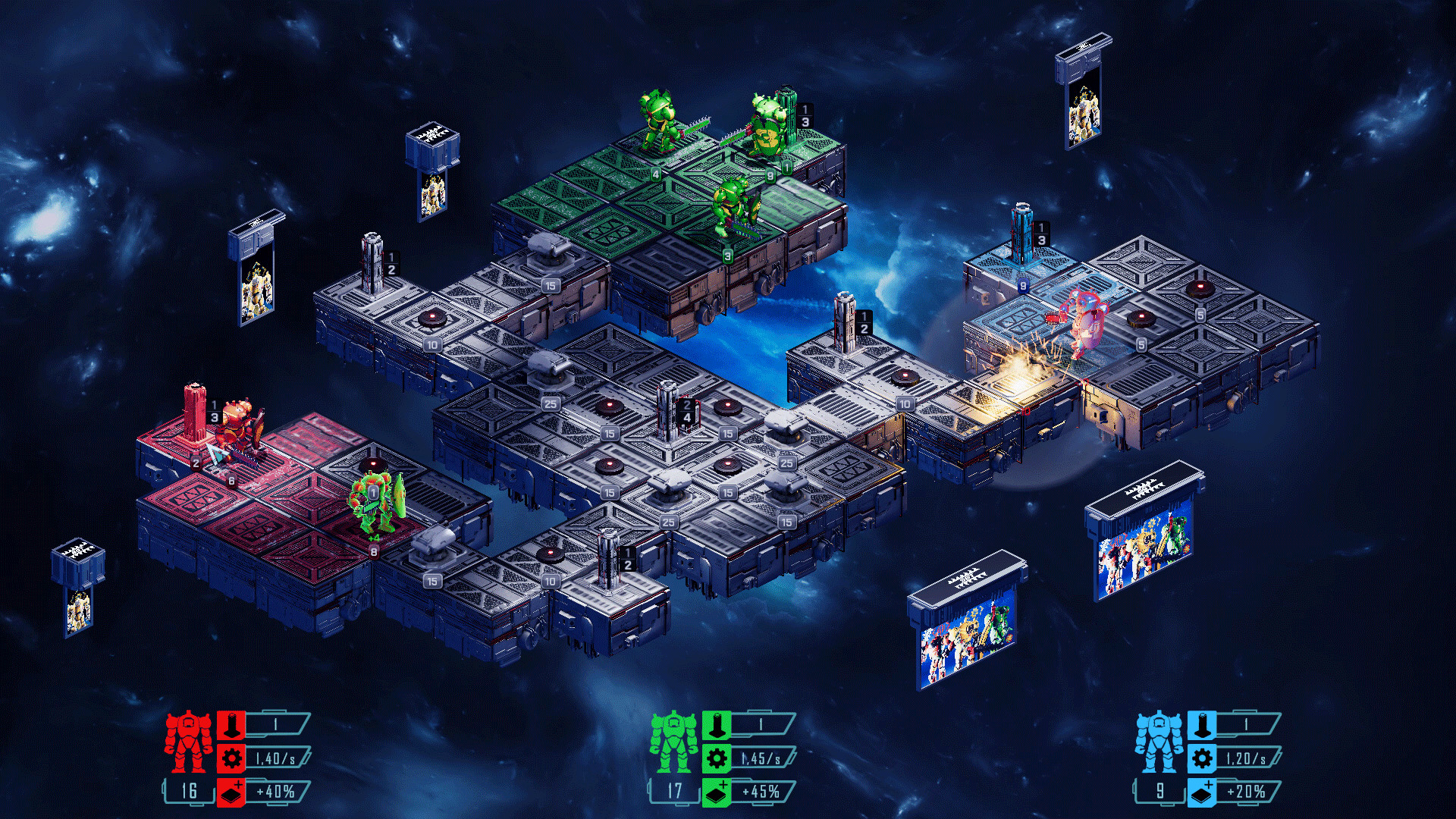 Скриншот из игры Space Grid Tournament - 3