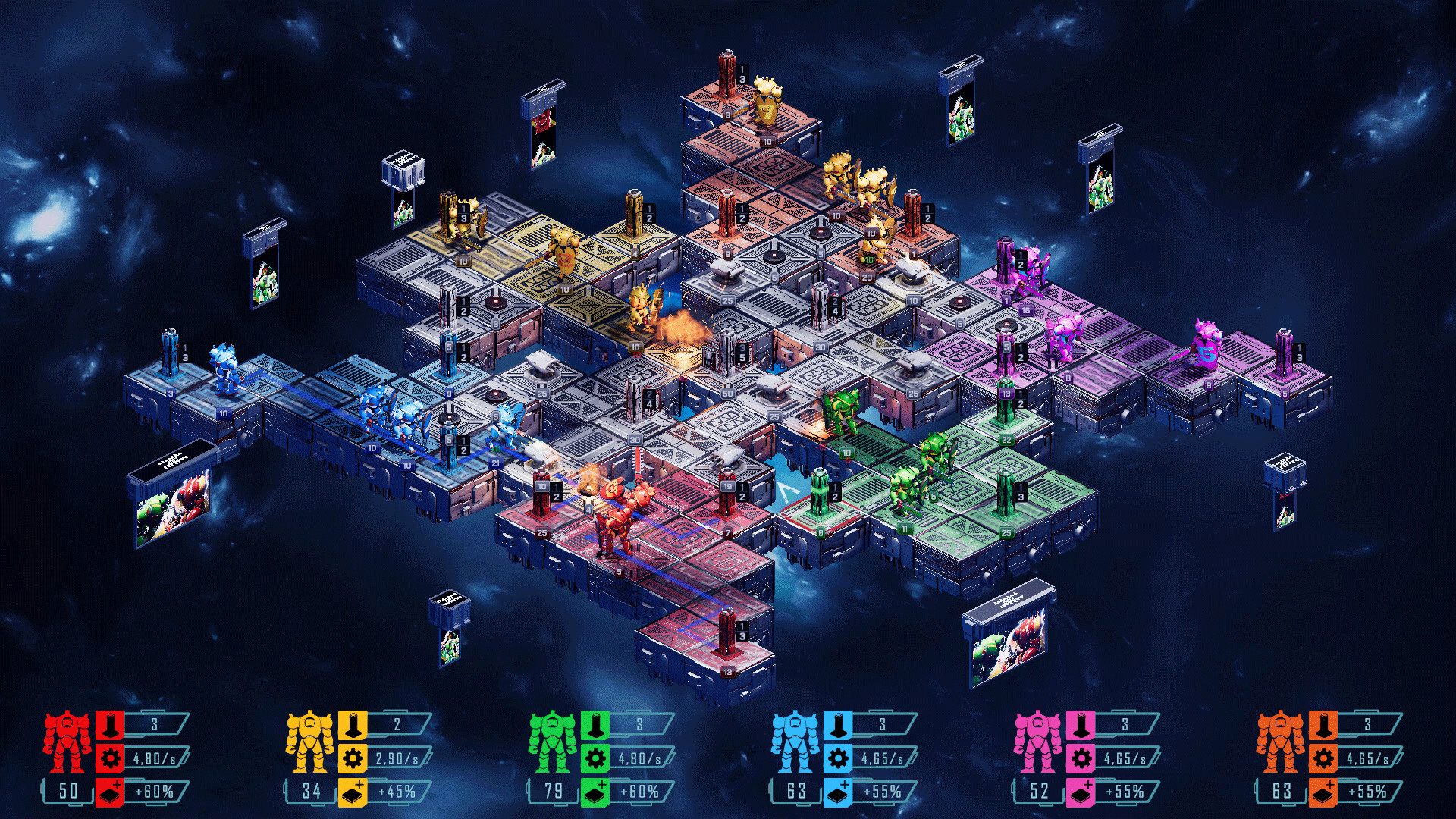 Скриншот из игры Space Grid Tournament - 4