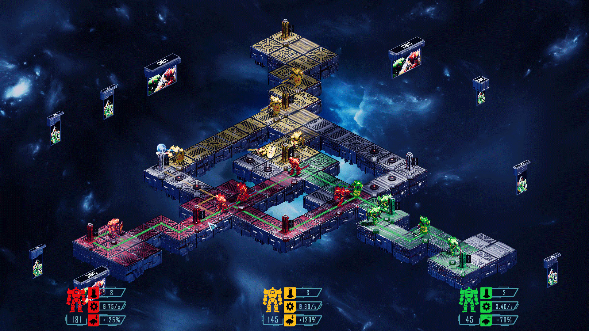 Скриншот из игры Space Grid Tournament - 5