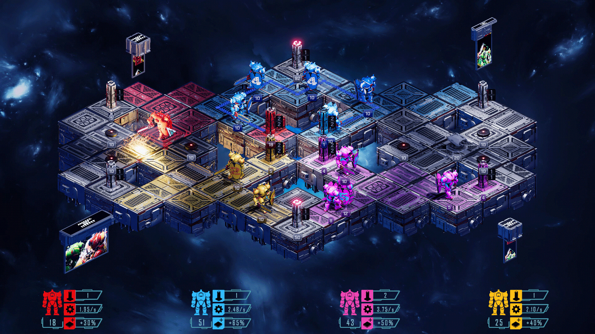 Скриншот из игры Space Grid Tournament - 6