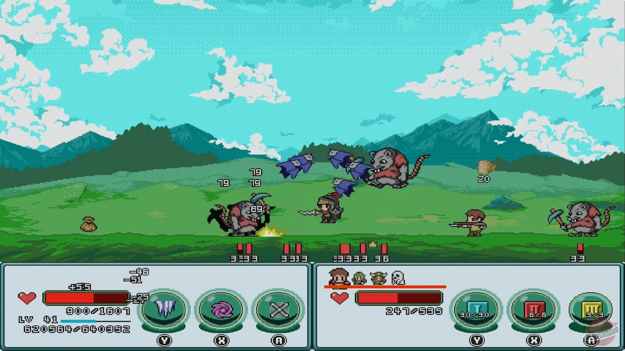 Скриншот из игры Artifact Adventure Gaiden DX - 1