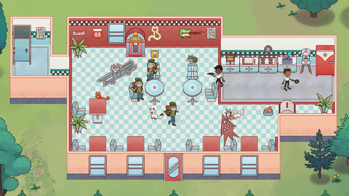 Скриншот из игры Cat Cafe Manager - 16