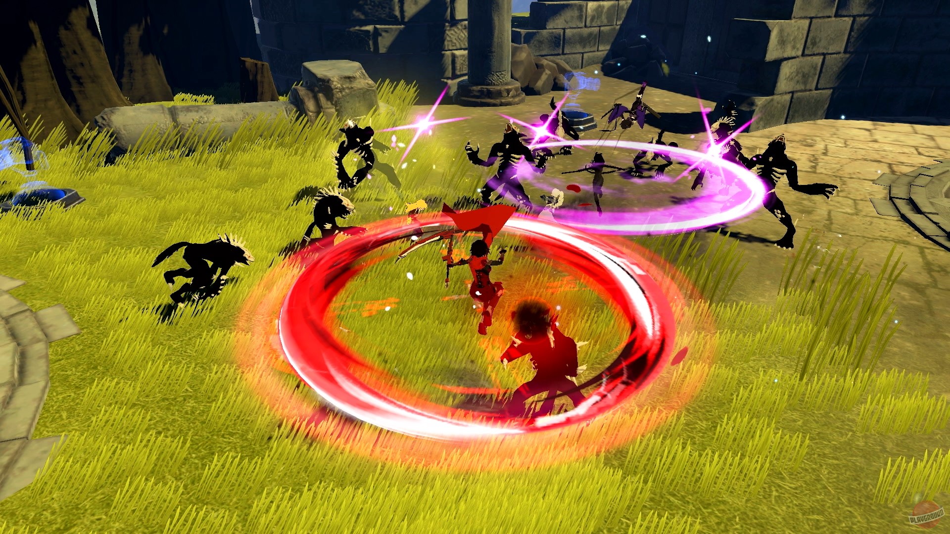 Скриншот из игры RWBY: Grimm Eclipse - 25