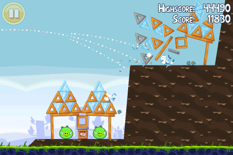 Скриншот из игры Angry Birds - 40