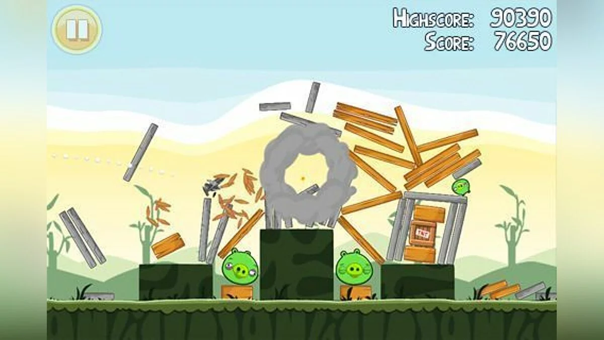 Скриншот из игры Angry Birds - 43