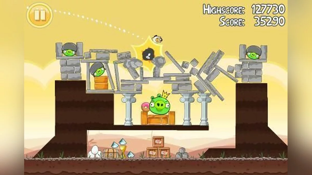 Скриншот из игры Angry Birds - 19
