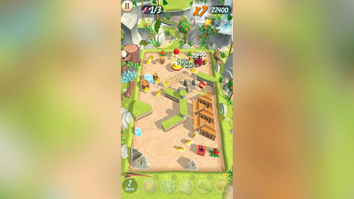 Скриншот из игры Angry Birds Action! - 15