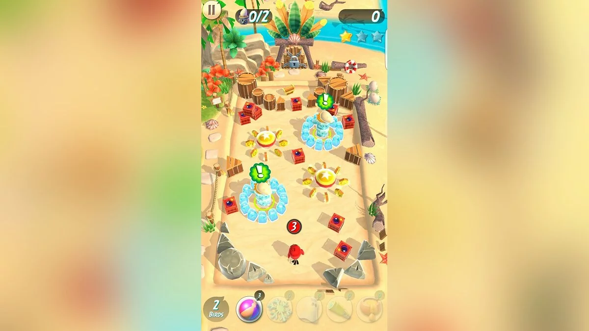 Скриншот из игры Angry Birds Action! - 8