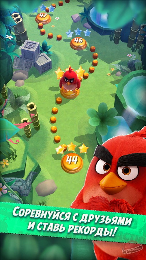 Скриншот из игры Angry Birds Action! - 5