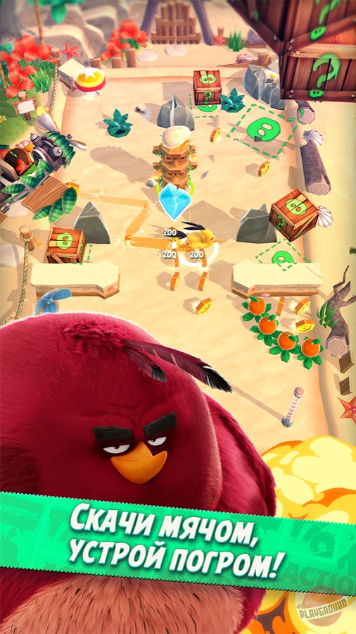 Скриншот из игры Angry Birds Action! - 7