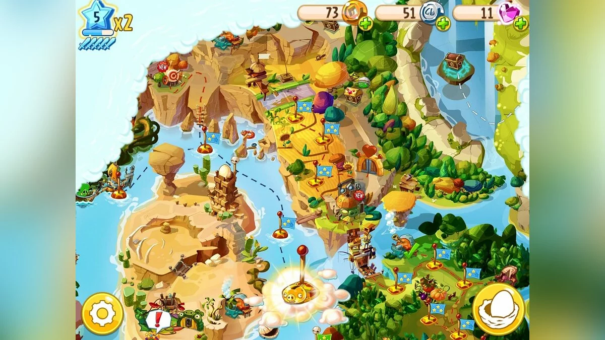 Скриншот из игры Angry Birds Epic - 12