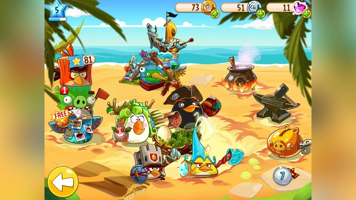 Скриншот из игры Angry Birds Epic - 21
