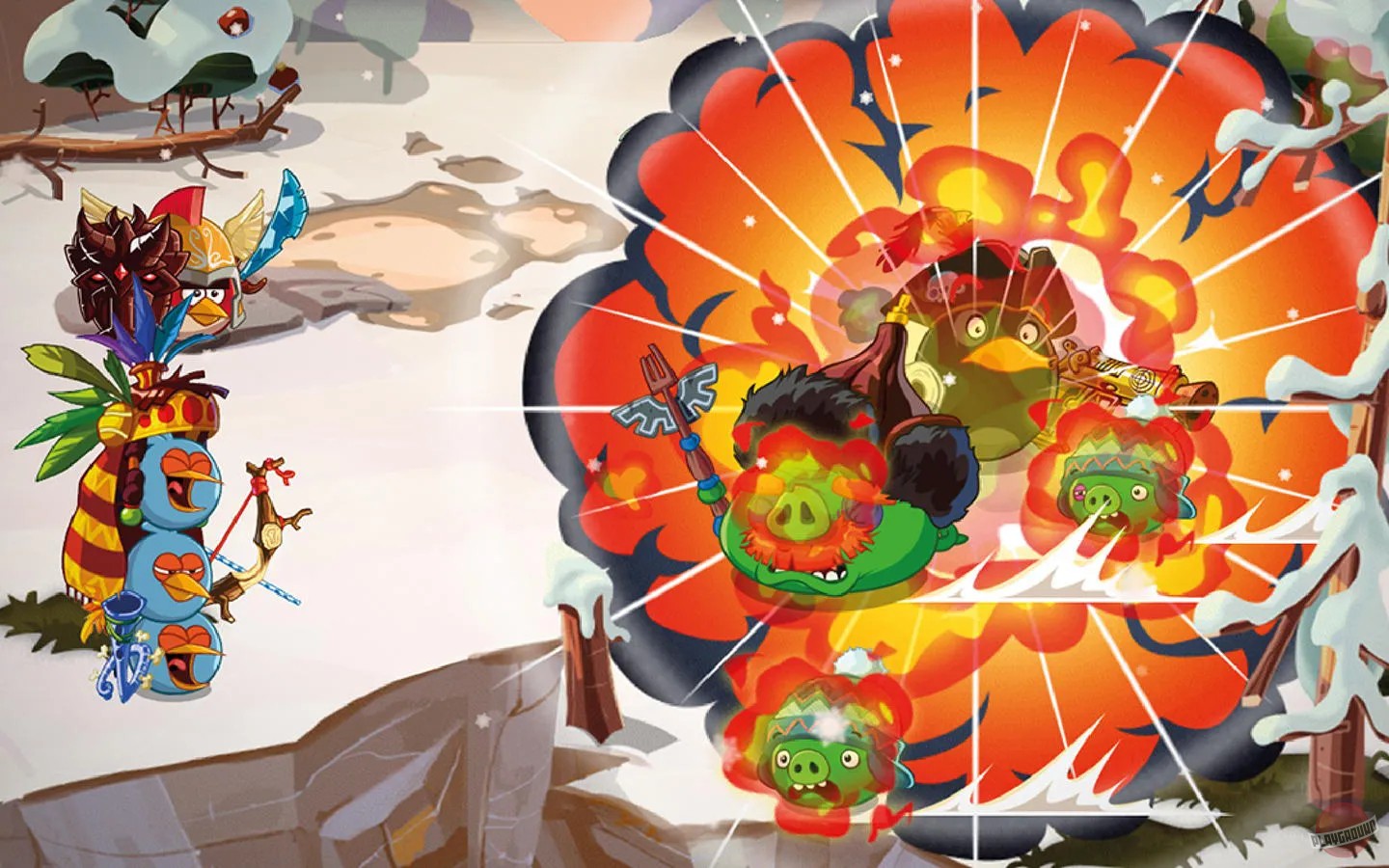 Скриншот из игры Angry Birds Epic - 7