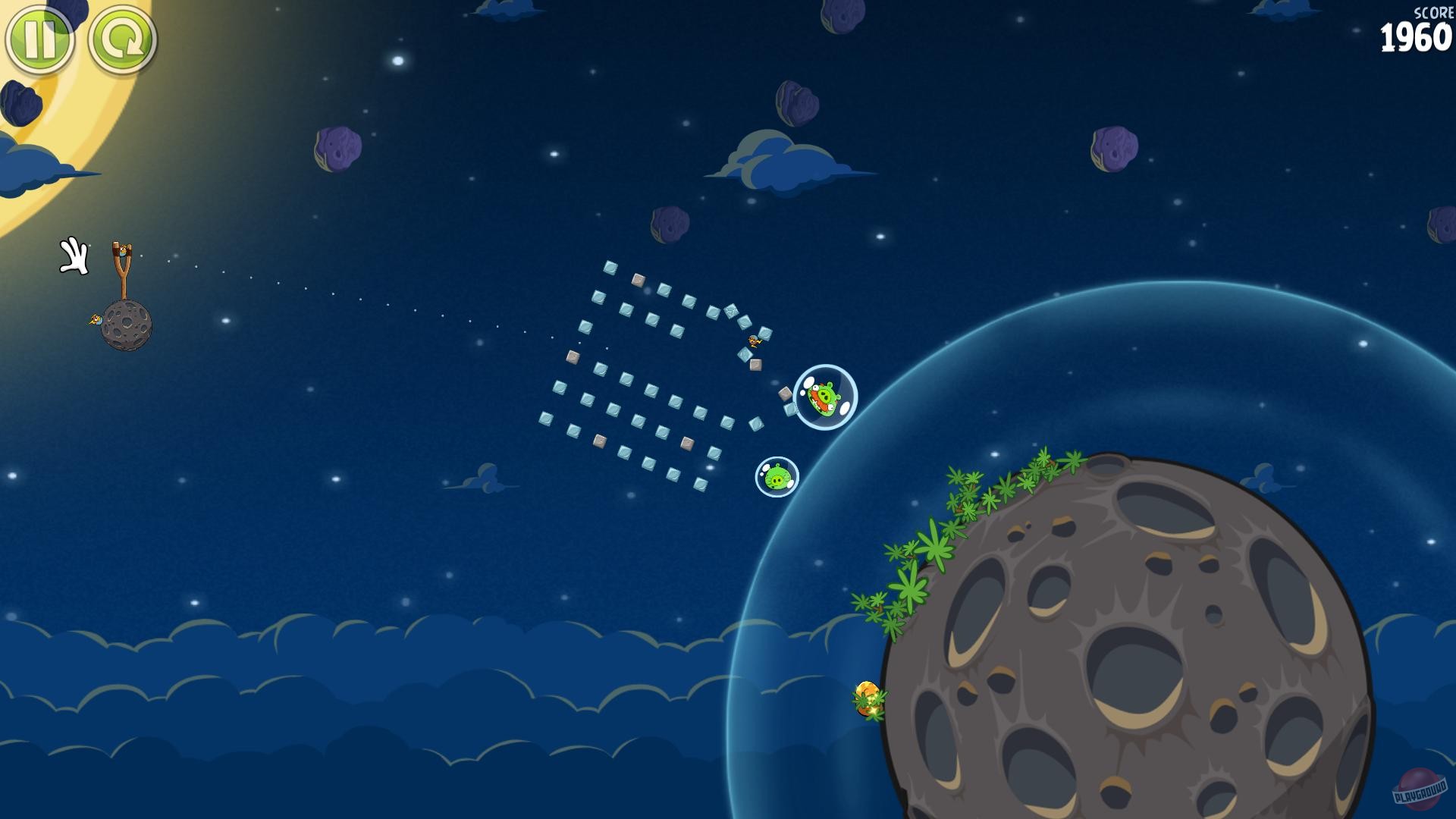 Скриншот из игры Angry Birds Space - 16