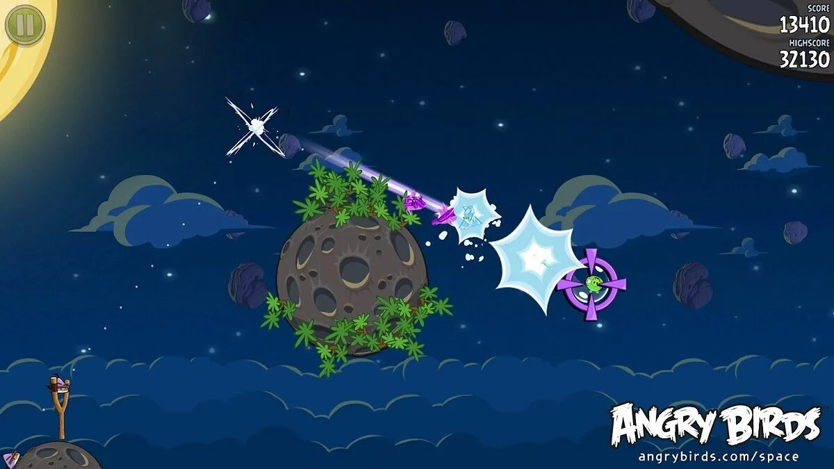 Скриншот из игры Angry Birds Space - 22