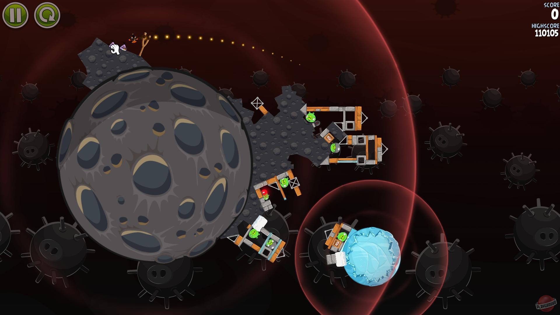 Скриншот из игры Angry Birds Space - 37