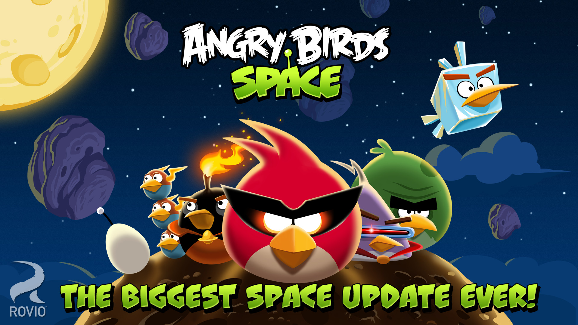 Скриншот из игры Angry Birds Space - 44
